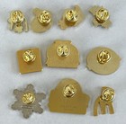 Vintage Mcdonald s Employee Lapel Pins Christmas   Holidays Lot Of 10