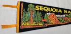 Vintage Sequoia National Park California Souvenir Pennant General Sherman Tree