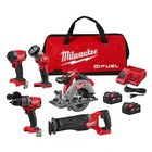 Milwaukee M18 Fuel 5 Tool Combo Kit