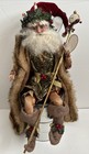Vintage Mark Roberts Fairy Santa Doll Figurine Christmas 20  Pixie Elf
