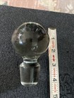 Clear Glass Wine Bottle   Decanter Stopper 4   - Beautiful