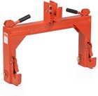 Titan Attachments 3 Point Quick Hitch Adaption To Category 1 Tractors  Orange