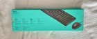 New Logitech Mk120 K120 Wired Usb Keyboard Mouse Desktop Combo Set   Black