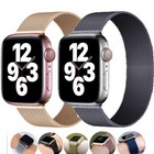 Magnetic Metal Band Strap Loop For Apple Watch Ultra Series 10-1 Se 38mm-49mm