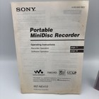 Sony Walkman Mz-ne410  Minidisc Player   High-speed Recorder Tested   Extras 
