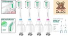 Philips Sonicare E-series Replacement Toothbrush Heads 4-pack  Dupont Bristles