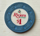 Riviera Casino Las Vegas Nevada  1 Chip 1973