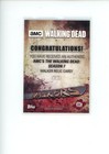2017 Topps The Walking Dead Season 7 Walkers  r-w4 Authentic Costume Relic