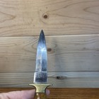 Vintage Boot Knife  Dagger Stainless Steel Pakistan Fixed Blade No Sheath