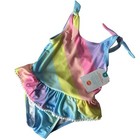 Lot Of 3 Baby Girl Swimsuits With Diaper Cover Miki House Moki Sea Size 12 18 M