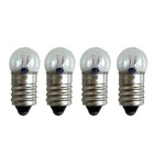 10pcs set Miniature Screw Base Light Bulb E10 2 5v 0 3a Lamp Flashlight Torch Us