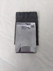 Vintage Lido Silver Tone Cigarette Case W built-in Lighter Japan W Cloth Pouch