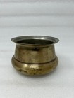 Vintage Brass Hand Crafted Kitchenware Cooking Bowl Old Indian Brass Planter Pot