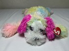 Ty  Classic Plush  Dog Yodeler   Rainbow Colors  With Tag