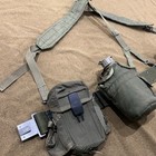 1980s-90s Us Army Lc2 Alice Web Gear Set Od Green With Canteens