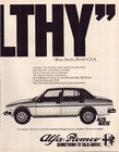 Print Ad Alfa Romeo 1979 Spider Veloce 2-page 2-piece 10 5 x13 5  Each