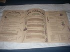 South Of The Border Motel Pedro Two Collectible Menus  Las Maracas   Cafe Ole