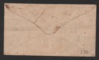 Us 1862 Civil War Confederate Cover Franked Scott  6 Imperf Pair Tied