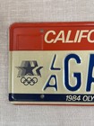 California 1984 Olympics La Games Collectible License Plate