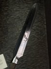 Red Lacquer Hi Groove Sankaku Yari  Signed Fujiwara Tadakuni