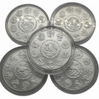 Lot Of 5 2023 Mexico 1 Onza Siver Libertad 1 Oz  999 Fine Siver Bu In Capsule