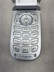 Motorola V220 Flip Phone Cellular Cell Silver Vintage Untested