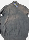Polo Ralph Lauren Men s Black Half Zip Sweater Size S