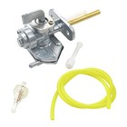 Gas Fuel Tank Petcock Switch Valve Fuel Filter 100cm Oil Tube Set Compatible