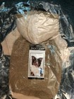 Zack   Zoey Teddy Bear Fleece Hoodie   Coat   Jacket  For Dogs - Tan Color