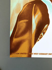 David Bowie Tour Poster Station To Station 1976 Sara Deck 18x24 X 175 Original