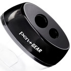 Pen gear 2-hole  Handheld Manual Pencil Sharpener  Black  1 Count