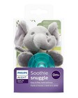 New Philips Avent Soothie Snuggle Elephant Pacifier Holder Detachable Pacifier