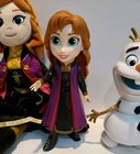 Disney Frozen Interactive Anna 6 5    Olaf 6  Anna 16  Plush Ty Glitter Eyes