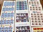 Us Stamps  Cartoons  Dolls  Circus   108 00 fv  Mnh Unused Postage Sheets stamps