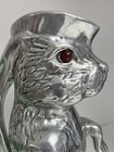 Vintage 1978 Arthur Court Rabbit Bunny Aluminum Pitcher 11 