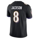 Nwt Men s Ravens  8 Lamar Jackson Black F u s e  Vapor Limited Stitched Jersey