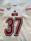 Game Worn Used Jersey Northern Illinois Huskies Niu Football Adidas Xl  37