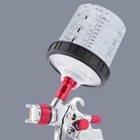 50 Pack Disposable Paint Spray Gun Cup Liners   Lid System Kit 20oz 600ml Cups