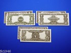 1899 Silver Certificates Set Reproduction U s  Currency Paper Money Copy