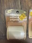 Vtg American Thread Mercerized Cotton Polyester Thread Natural   Cream Sealed 2