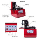 110v 100w Electric Sealed Ink Cup Pad Printer Date Number Logo Printing Machine