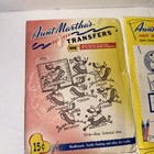 New Vintage Aunt Martha s Hot Iron Transfers Lot Of 4