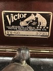 Antique Vtg 1920s Victor Talking Machine Vv-50 Phonograph Record Player 
