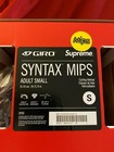 Nwt  Supreme Giro Syntax Mips Red Bike Helmet Adult Small  sealed Os Rain Poncho