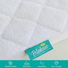 Bamboo Pack N Play Mattress Pad Cover Soft Quilted Waterproof Protector 2 Pack