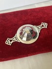 Webster Antique Sterling Silver Over The Cup Tea Strainer 26 5g