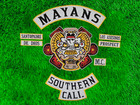 Mayans Southern Cali Mc 35 Cm Iron On Embroidered Set