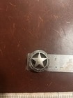 Antique Silver Western Engraved Star Concho 1 1 2    Pack Of 10