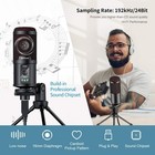 Usb Microphone  Gaming Condenser Microphone  Pc Mic For Podcasts Videos With    
