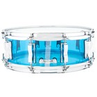 Ludwig Vistalite 5 X 14 Snare Drum Blue